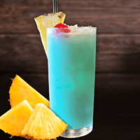 Chimiking Cocktails - Blue Hawaiian