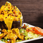 Chimiking - Pollo sin hueso con salsa de queso y tocineta in Orlando, FL