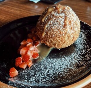 Maguro - fried ice cream 2